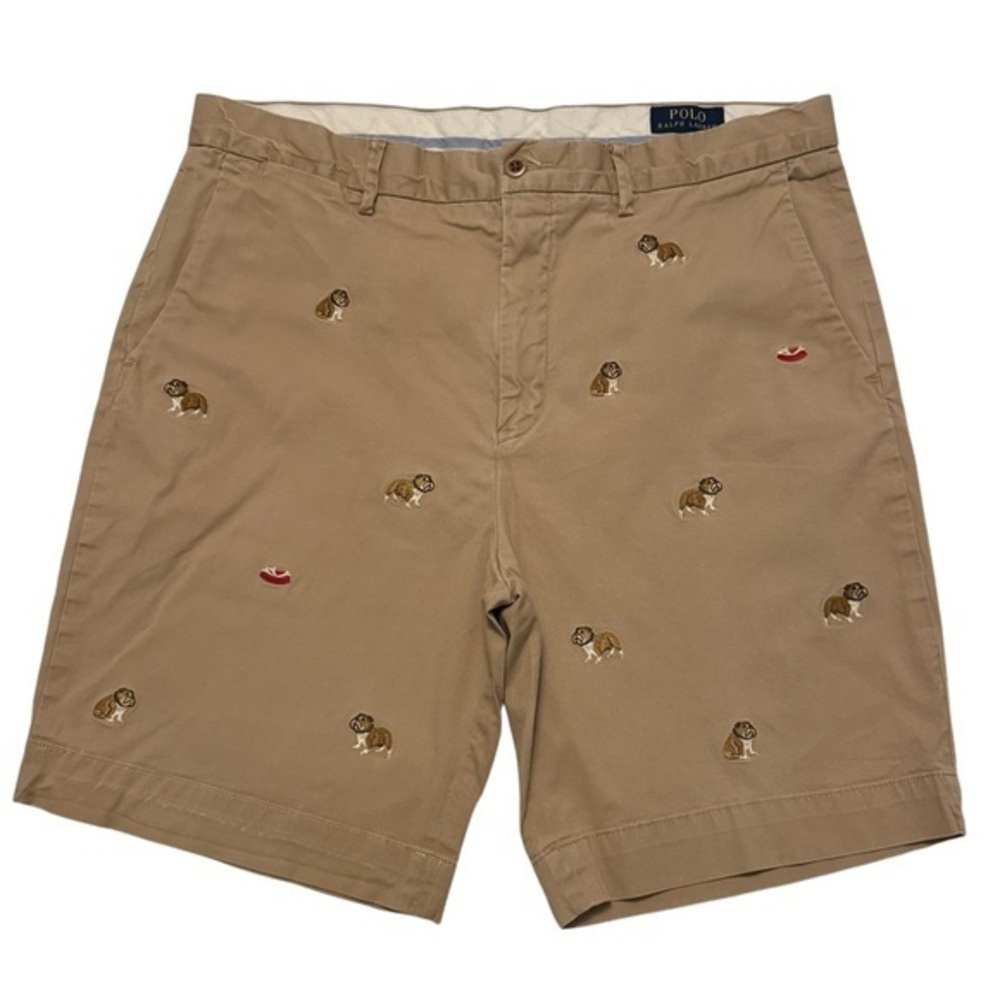 Polo Ralph Lauren Bulldog Embroidered Classic Fit 9in Shorts